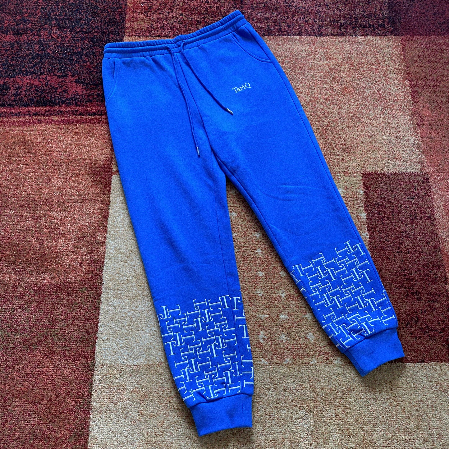 PRE-ORDER (Embroidery T Blue Pants)